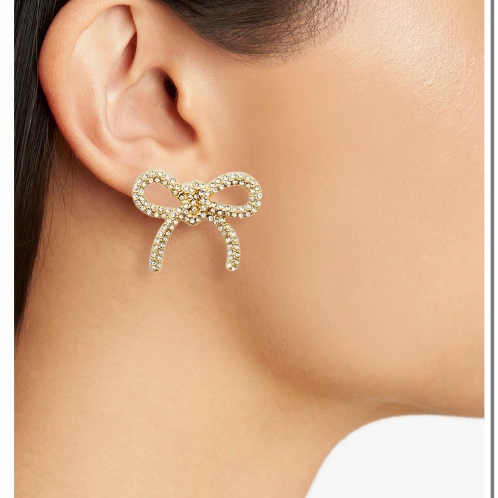 Bauble Bar Jenny Bow Stud Earrings